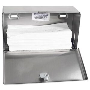 Bobrick Surface-Mounted Paper Towel Dispenser, 10.75 X 4 X 7.13, Stainless Steel