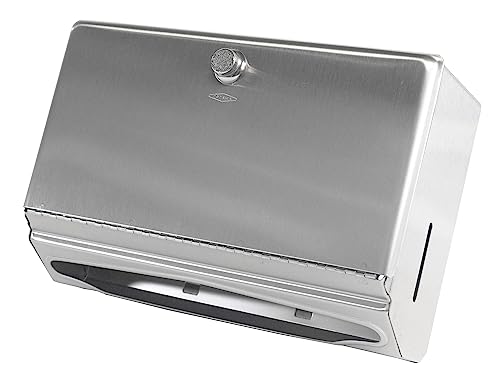 Bobrick Surface-Mounted Paper Towel Dispenser, 10.75 X 4 X 7.13, Stainless Steel