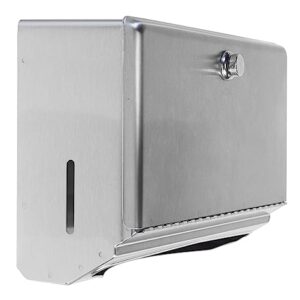 Bobrick Surface-Mounted Paper Towel Dispenser, 10.75 X 4 X 7.13, Stainless Steel