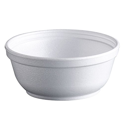 DART 8B20 8 oz Foam Bowl (Case of 1000) White