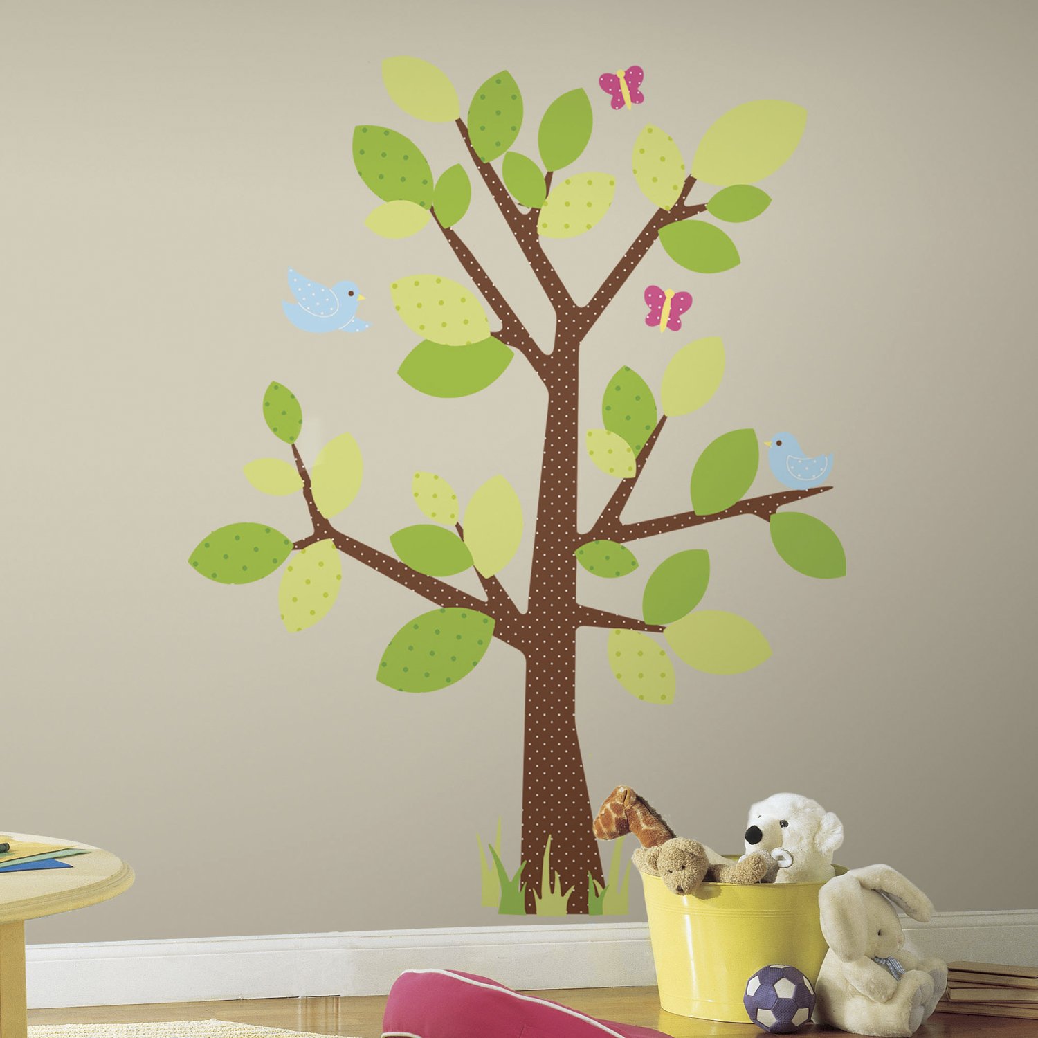 RoomMates RMK1554GM Kids Tree Peel and Stick Giant Wall Decal