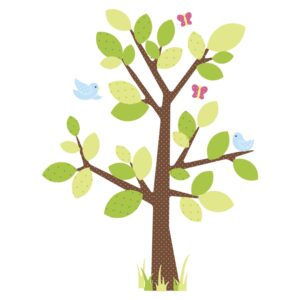 RoomMates RMK1554GM Kids Tree Peel and Stick Giant Wall Decal