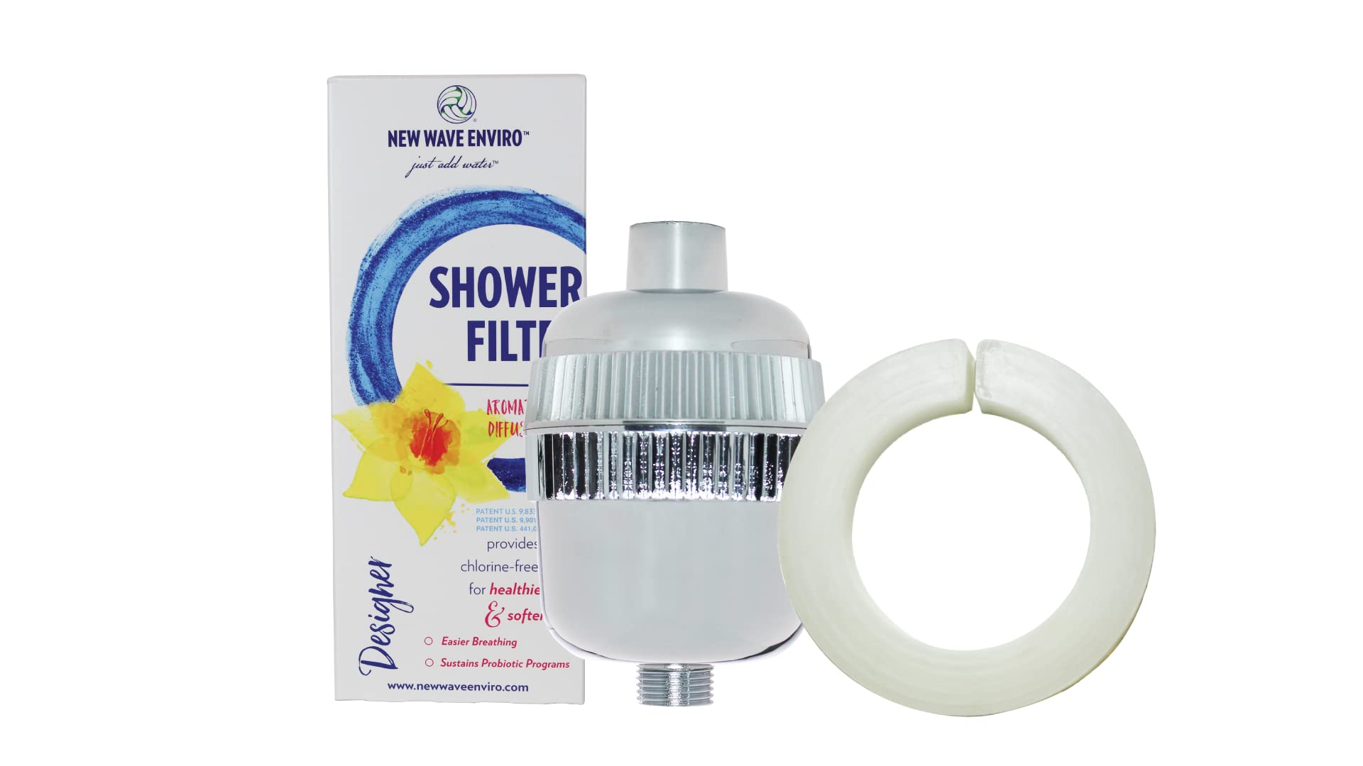 New Wave Enviro Shower Filter System