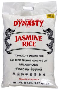 dynasty jasmine rice, 20-pound