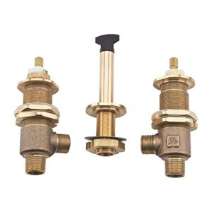 pfister 0x6150r roman tub rough-in valve, 5, unfinished, 0.5