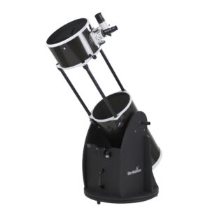 sky watcher sky-watcher flextube 300 dobsonian 12-inch collapsible large aperture telescope – portable, easy to use, perfect for beginners, white/black (s11740)
