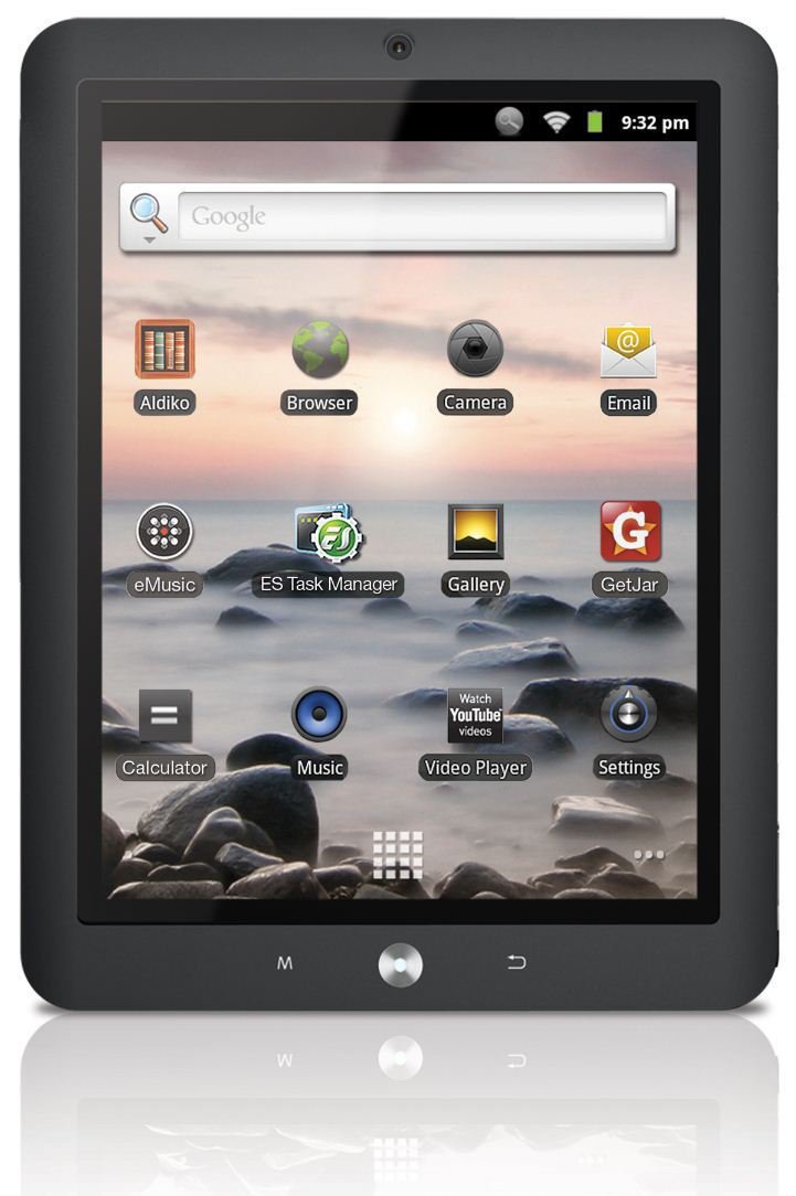 Coby Kyros 8-Inch Android 2.3 4 GB Internet Touchscreen Tablet - MID8125-4G