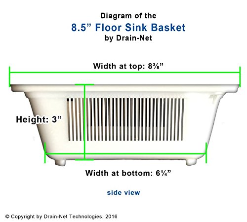 8 1/2" Floor Sink Basket