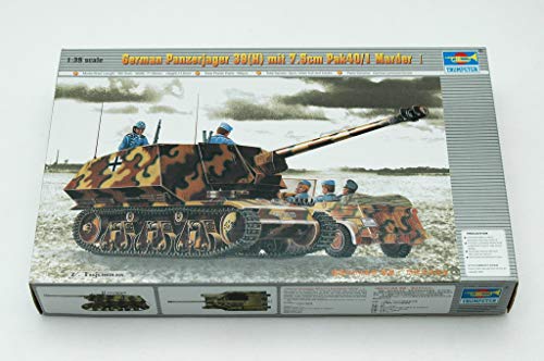 Trumpeter 1/35 German Panzerjager 39(H) with 7.5 cm Pak 40/3 Anti-Tank Gun (Marder I)