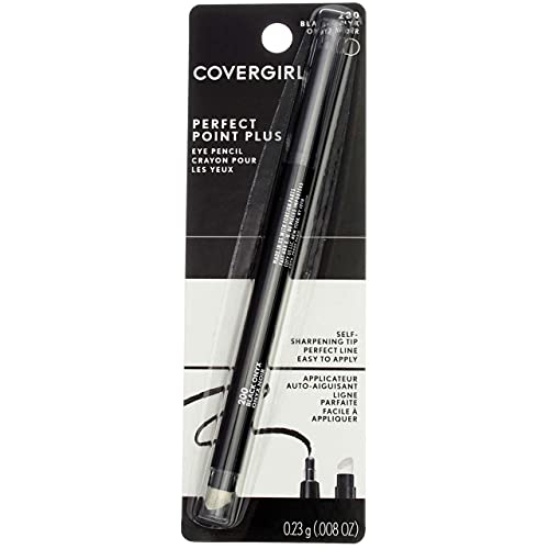 CoverGirl Perfect Point Plus Black Onyx 200 Eyeliner Pencil - 2 per case.