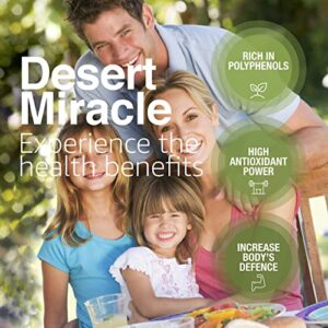 Desert Miracle Cold Pressed Polyphenol Rich Moroccan Olive Oil, First Cold Pressed EVOO From Morocco, Extra Virgin Organic Olive Oil, Gold Medals Awards Winning Olive Oil,Kosher for Passover, 500 mL