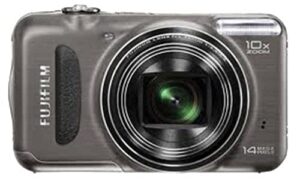 fujifilm finepix t200 14 mp digital camera with 10x optical zoom (gunmetal)