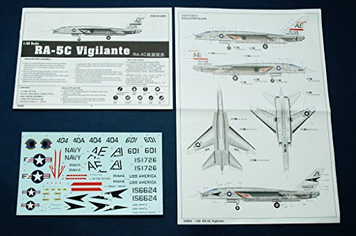 Trumpeter 1/48 RA5C Vigilante Aircraft Model Kit