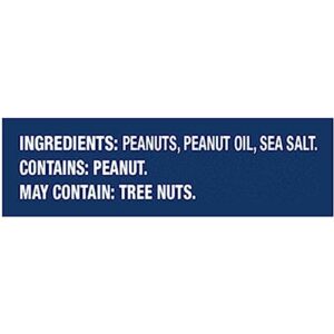 PLANTERS Salted Peanuts, 1 oz. Bags (48 Pack) - Snack Size Peanuts with Sea Salt & Simple Ingredients - Convenient Snacking - On the Go Snacks - Kosher