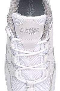 Z-CoiL Freedom Classic Slip Resistant White/Grey Springs Size 10