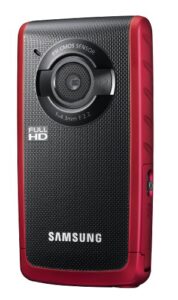 samsung hmx-w200 waterproof hd recording with 2.4-inch lcd screen (red)