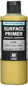 vallejo german dark yellow 200ml paint