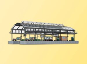 n scale railway station