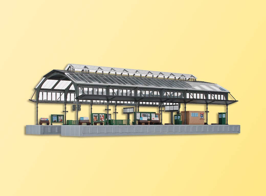 N Scale Railway Station