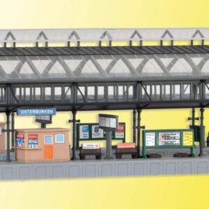 N Scale Railway Station