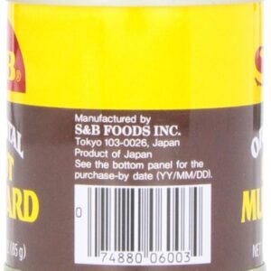 S&B Oriental Hot Mustard Powder, 3-Ounce