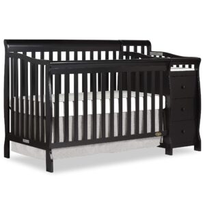 dream on me 5 in 1 brody convertible crib with changer