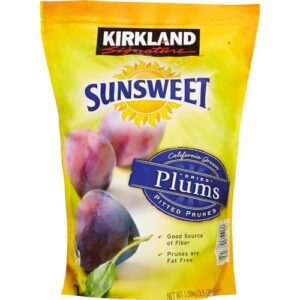 signature's dried plums pitted prunes, 3.5 pounds