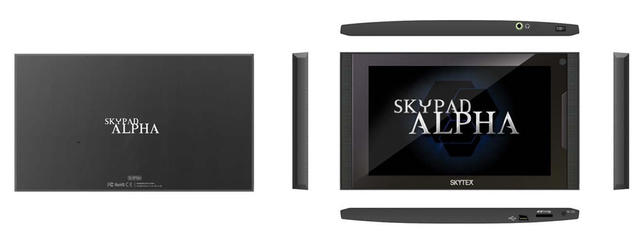 SKYTEX Skypad Alpha 7" Touch Screen Cortex-A8 Tablet Android OS 2.3