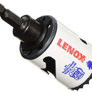 LENOX Tools Bi-Metal Speed Slot Arbored Hole Saw with T3 Technology, 1-1/2" - 1772729