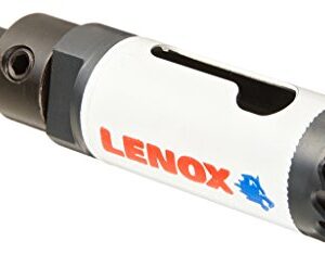 LENOX Tools Hole Saw, Bi-Metal, Speed Slot, Arbored, 7/8-Inch (1772429)