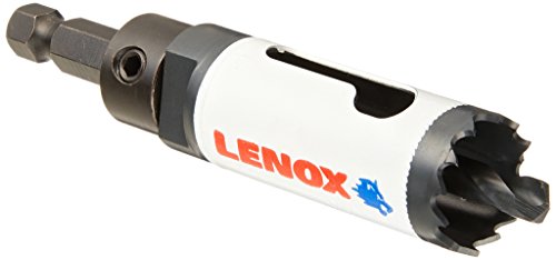 LENOX Tools Hole Saw, Bi-Metal, Speed Slot, Arbored, 7/8-Inch (1772429)