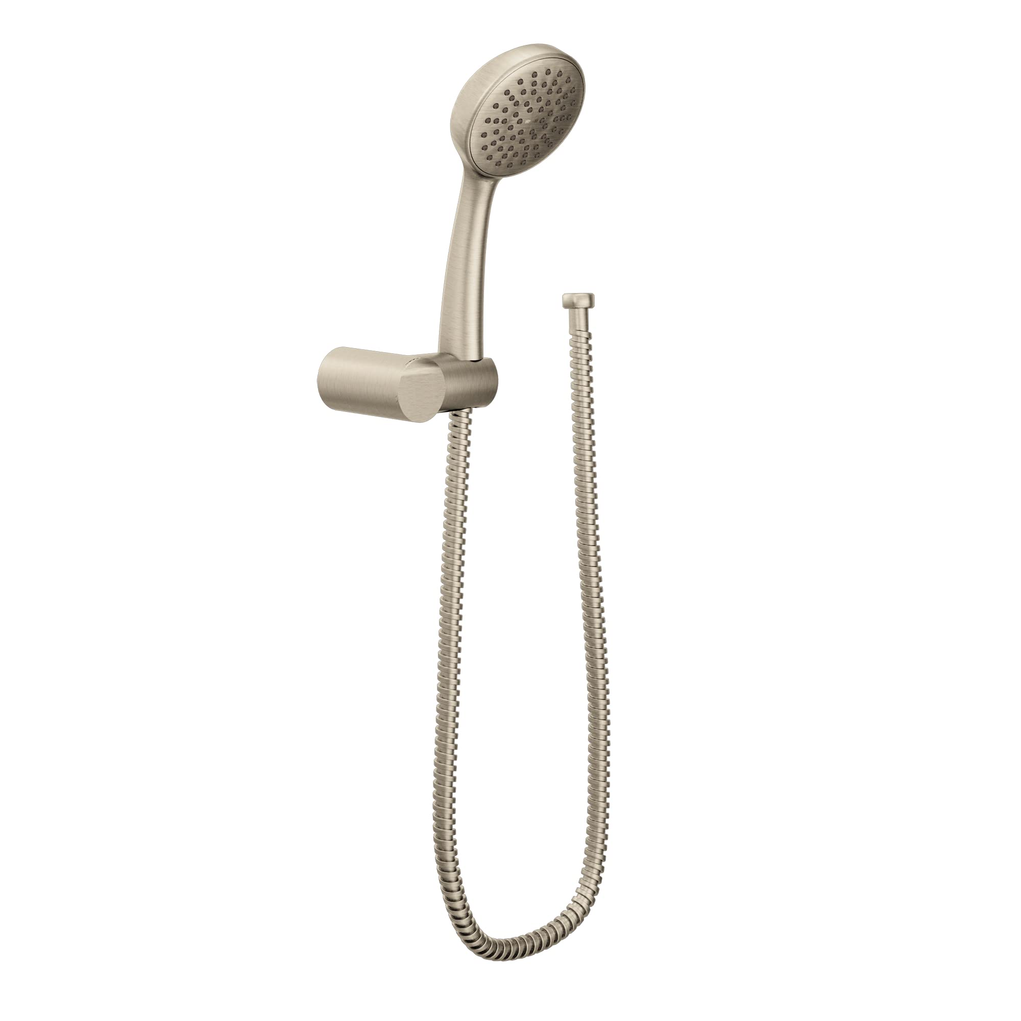 Moen Brushed Nickel Eco-Performance Handheld Shower with 69-Inch Hose and Wall Bracket, 3865EPBN