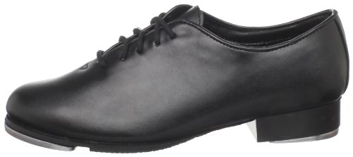 Dance Class Women's PTM101 Full Sole Jazz Tap Oxford,Black,5 M US