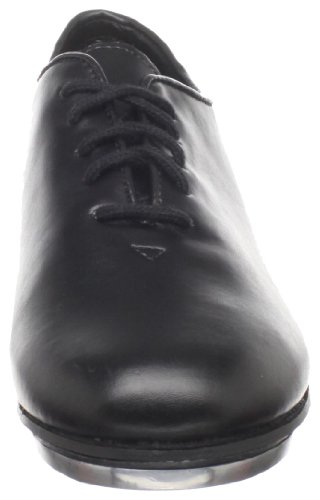 Dance Class Women's PTM101 Full Sole Jazz Tap Oxford,Black,5 M US