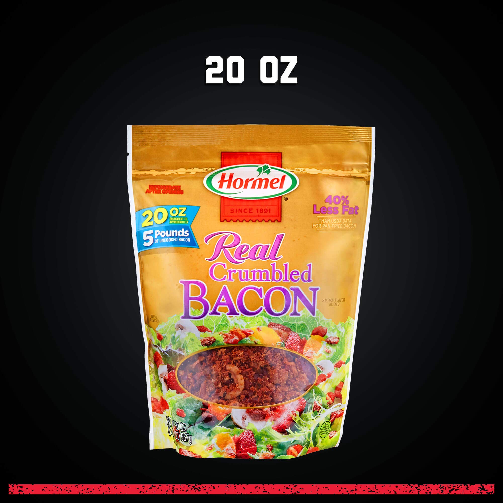 Hormel Real Crumbled Bacon, 20 Ounce