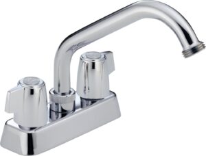 peerless p299232 classic two handle laundry faucet, chrome