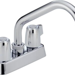 Peerless P299232 Classic Two Handle Laundry Faucet, Chrome