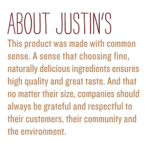 Justin's Chocolate Hazelnut and Almond Butter, Organic Cocoa, No Stir, Gluten-free, Responsibly Sourced, 16 Ounce (Pack of 1)