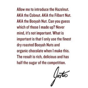 Justin's Chocolate Hazelnut and Almond Butter, Organic Cocoa, No Stir, Gluten-free, Responsibly Sourced, 16 Ounce (Pack of 1)