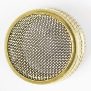 JEWEL TOOL Mini Brass Mesh Basket | 7/8" Diameter | Ideal for Cleaning Small Items in Ultrasonic Cleaner