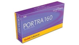 10 rolls of kodak portra 160 professional 120 size film