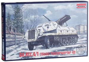 roden sd.kfz. 4/1 panzerwerfer 42 military vehicle model kit