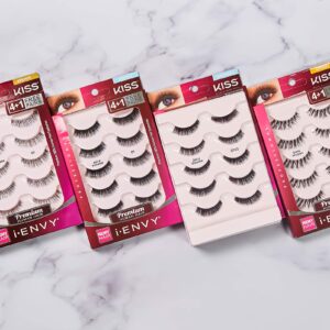 KISS I ENVY Multi Pack Eyelashes Juicy Volume 01 KPEM12