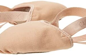 Capezio Women's Canvas Pirouette ii Dance Shoe, Nude, Medium