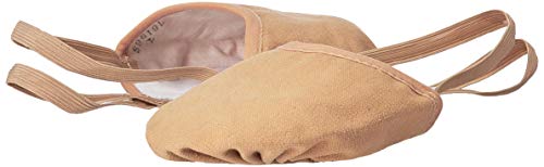 Bloch Women's Eclipse Canvas Contemporary Ballet Shoe S0619L Gymnastics, Nude, Medium