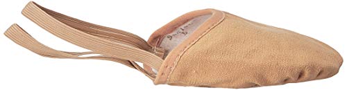 Bloch Women's Eclipse Canvas Contemporary Ballet Shoe S0619L Gymnastics, Nude, Medium