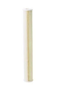 pentair pentek ecp5-20 sediment water filter, 20-inch, whole house pleated cellulose polyester replacement cartridge, 20" x 2.5", white end-cap, 5 micron