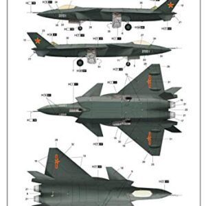 Trumpeter 1/72 Chinese J20 Fighter