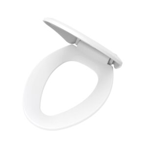 gerber toilet seat slow close, elongated toilet seat with cover g0099213, white