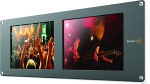 blackmagic design smartview duo rackmountable dual 8" lcd monitors